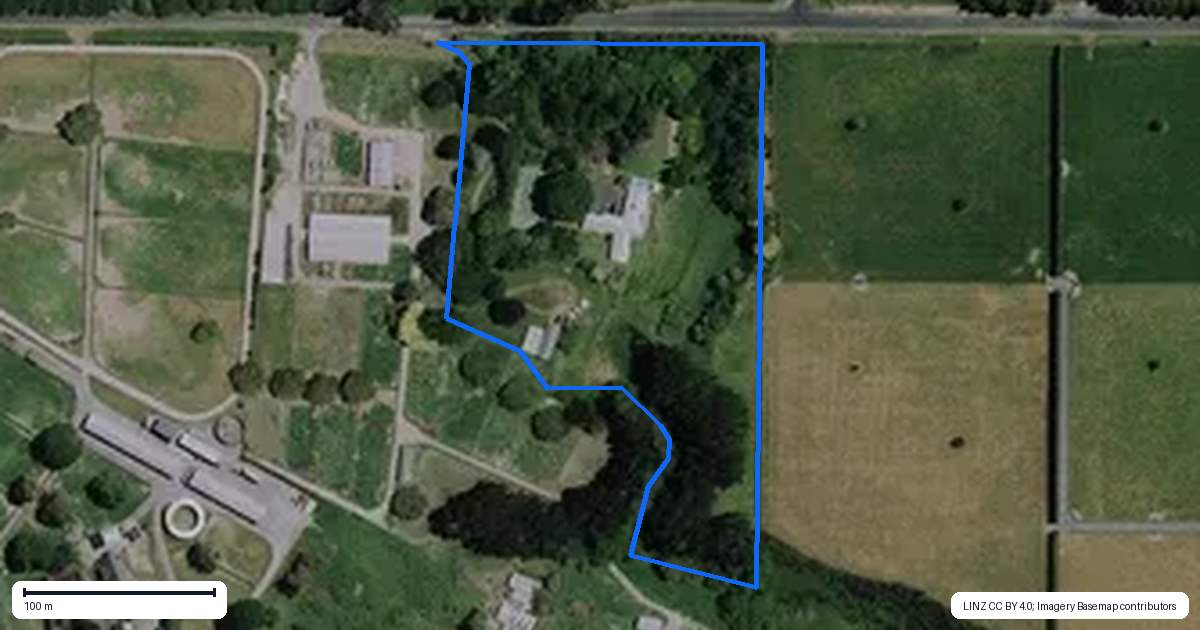 Property context map for 463 Pickering Road, Tamahere, Hamilton