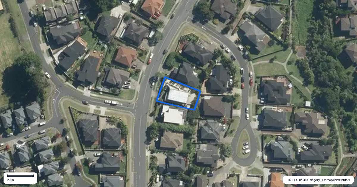 Property context map for 78 Medallion Drive, Oteha, Auckland