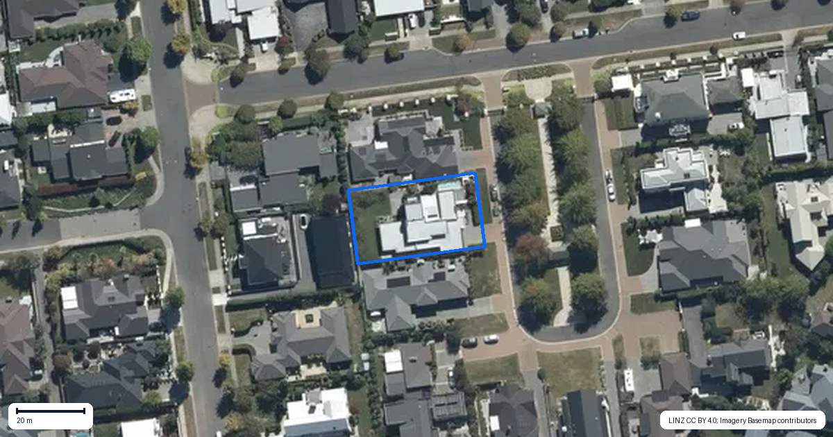 Property context map for 10 Hatton Court, Northwood, Christchurch