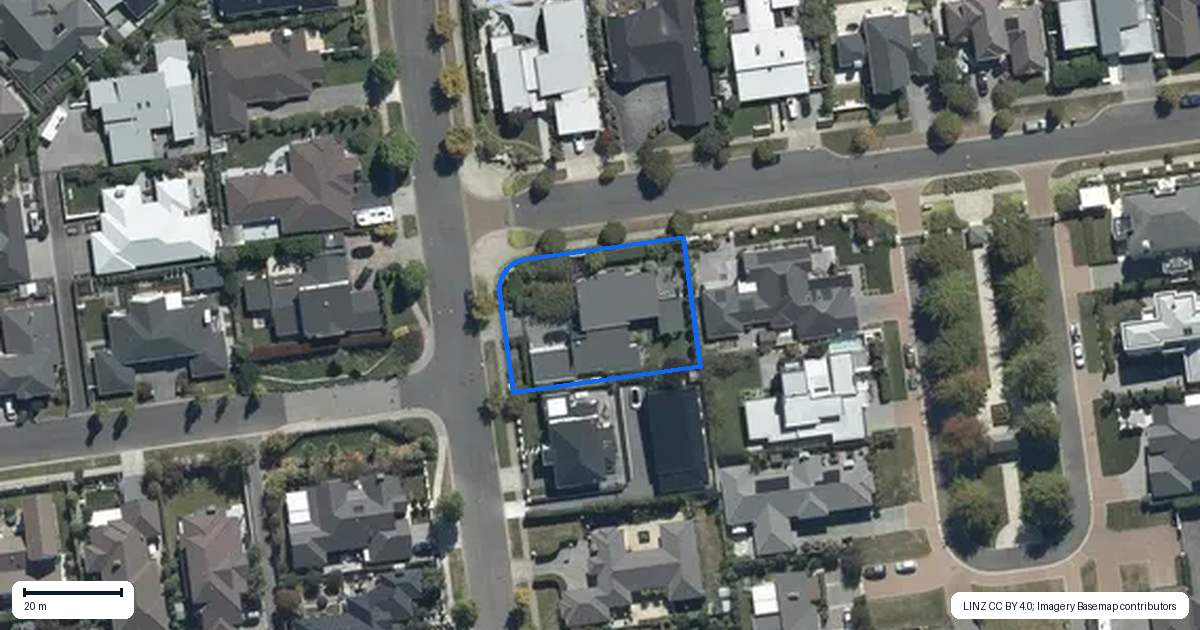 Property context map for 52 Glen Oaks Drive, Northwood, Christchurch