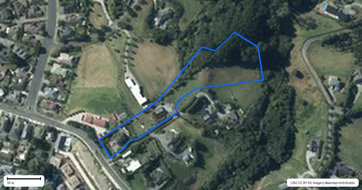 Property context map for 93 Pulham Road, Warkworth