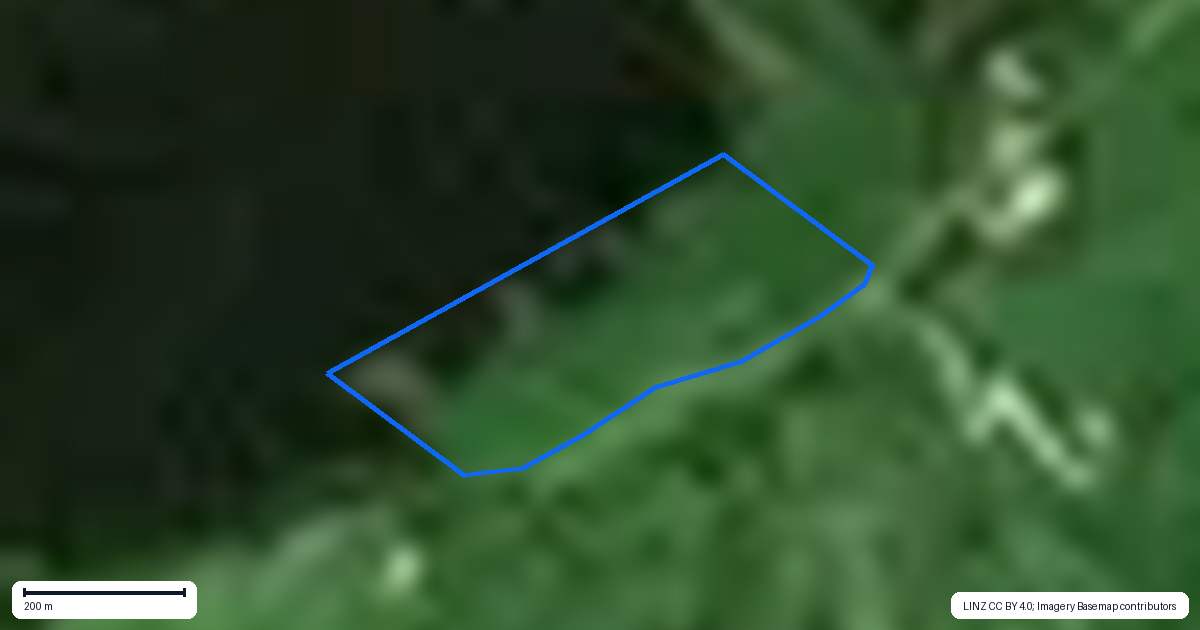 Property context map for 170 Glenrae Road, Tapawera, Wakefield