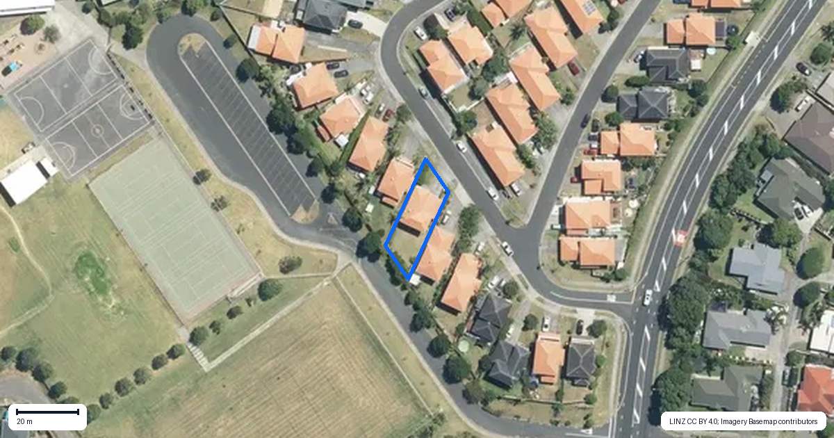 Property context map for 13 Clea View, Gulf Harbour, Whangaparaoa