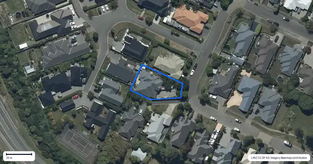 Property context map for 25 Stallion Avenue, Halswell, Christchurch