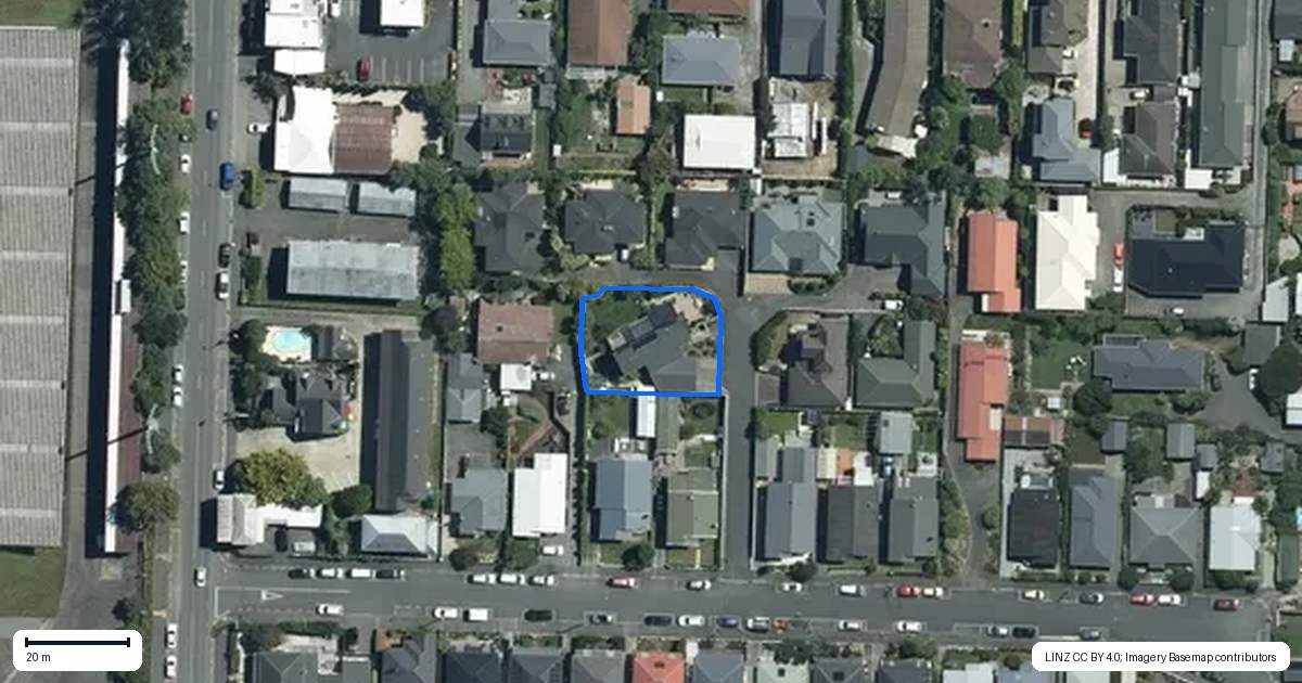 Property context map for 11 Elliott Street, The Wood, Nelson