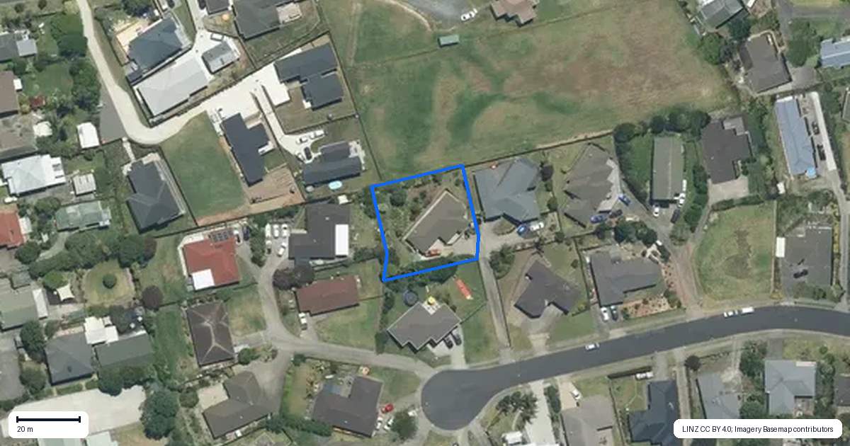 Property context map for 26 Te Kauri Place, Helensville