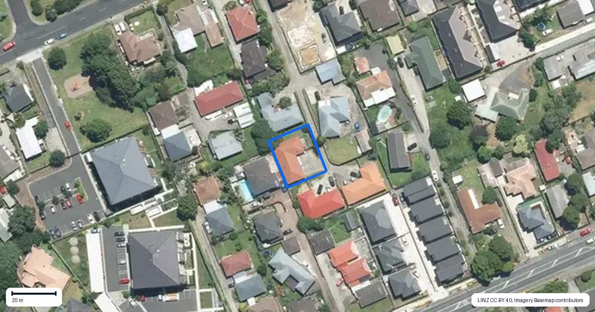 Property context map for 51A Halver Road, Hillpark, Auckland