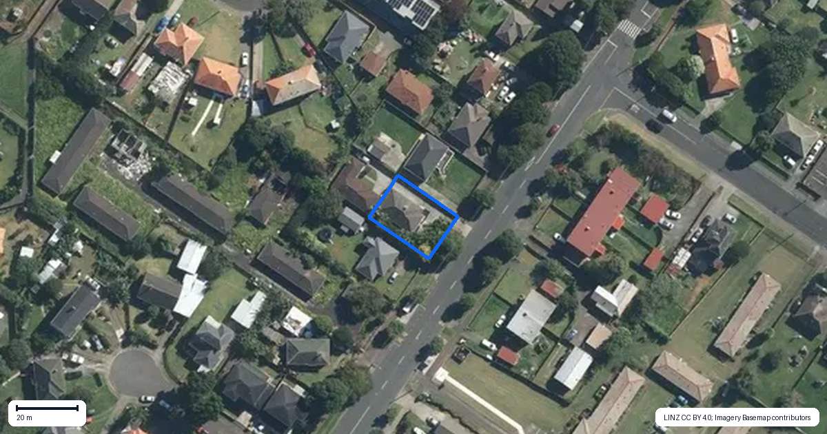 Property context map for 23 Tripoli Road, Panmure, Auckland