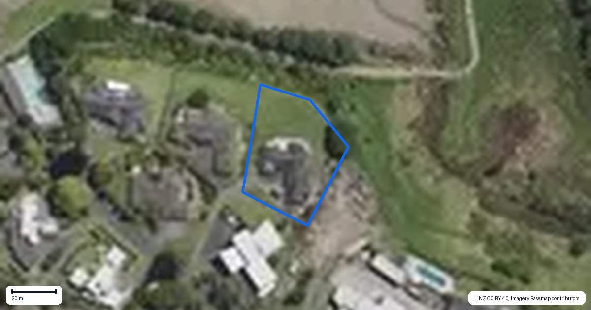 Property context map for 329O Plummers Point Road, Whakamarama