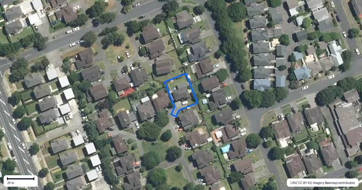 Property context map for 11 Ritchie Crescent, Takanini, Auckland