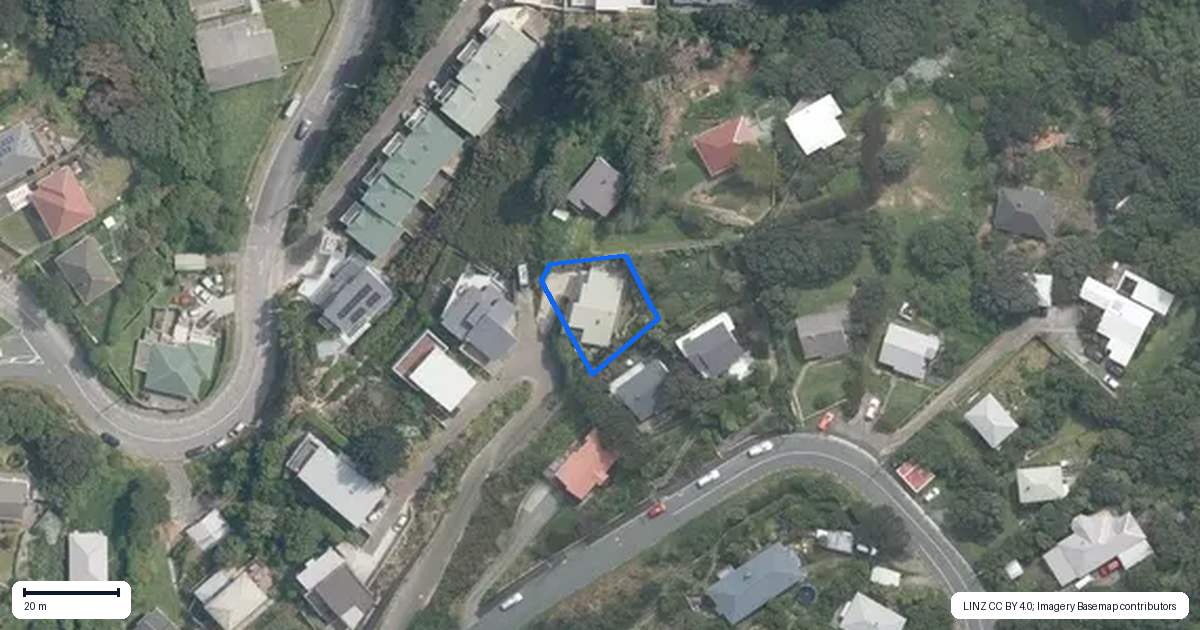 Property context map for 7 Kastos Way, Strathmore Park, Wellington