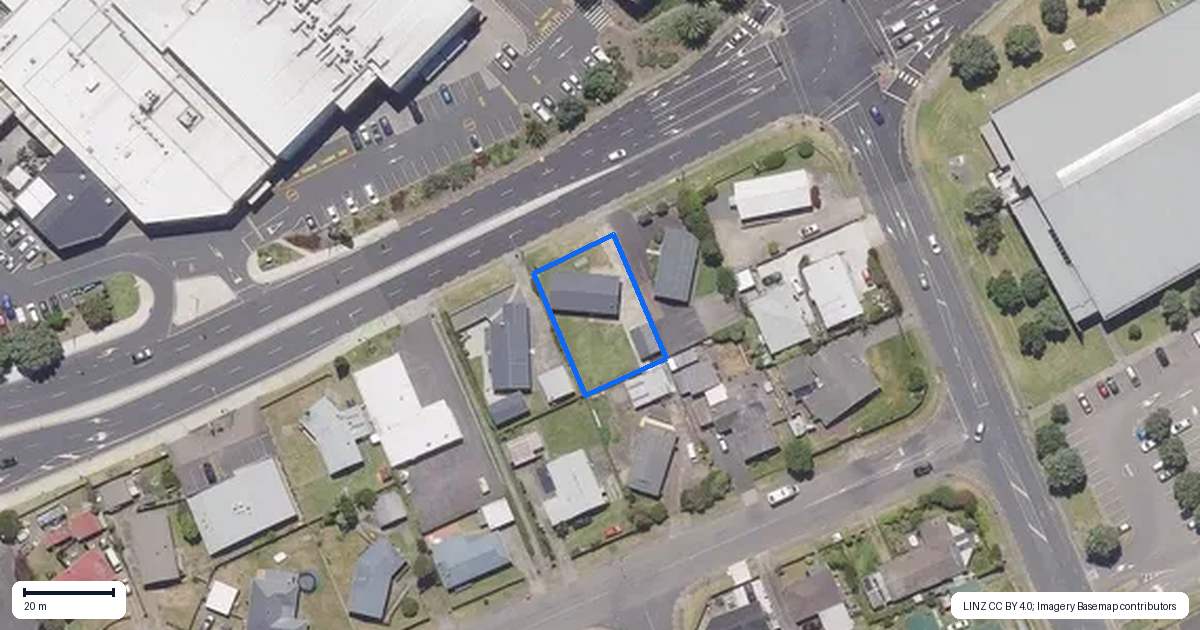 Property context map for 16 Girven Road, Mount Maunganui