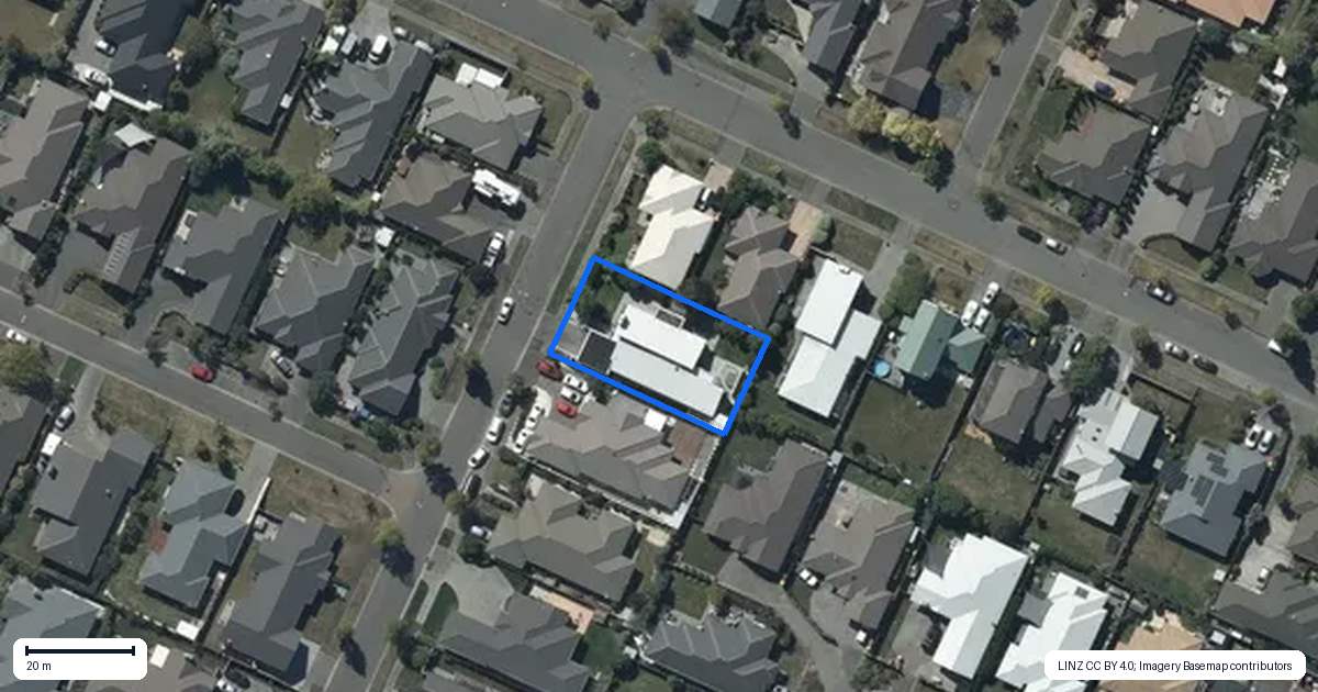 Property context map for 3 Eaglesome Avenue, Aidanfield, Christchurch