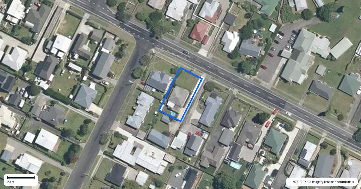 Property context map for 30A Peria Road, Matamata