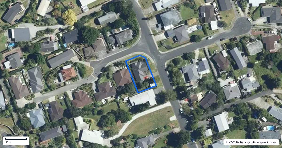 Property context map for 25 Victoria Street, Warkworth