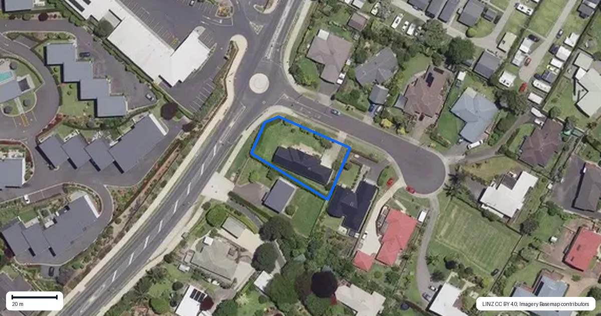 Property context map for 2 McKenna Lane, Omokoroa