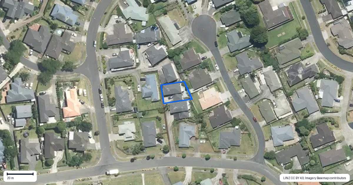 Property context map for 15 Saralee Drive, Manurewa, Auckland