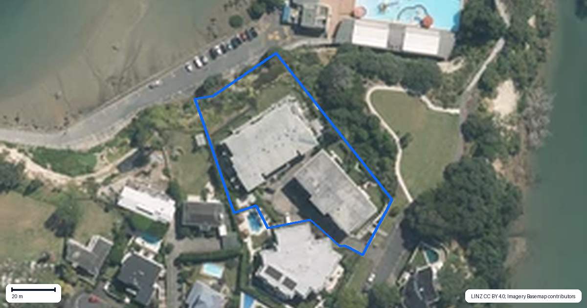 Property context map for 3B/150 St Stephens Avenue, Parnell, Auckland