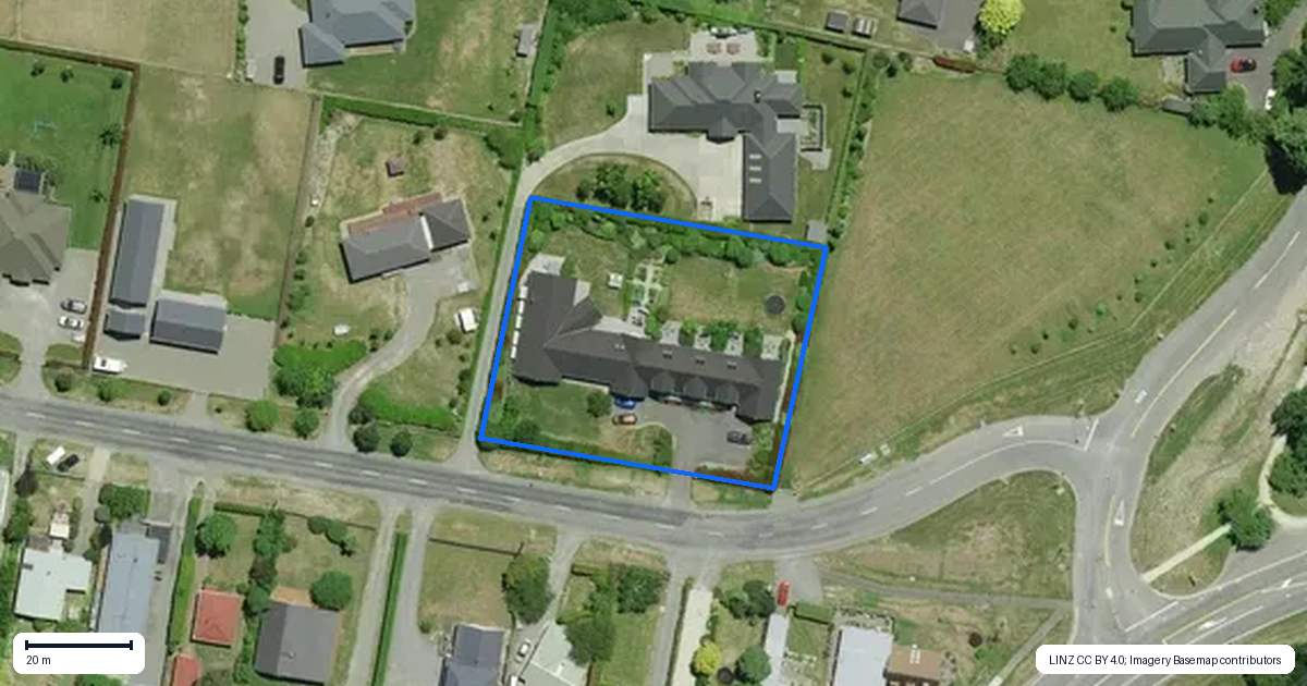 Property context map for 4 Woodbank Road, Hanmer Springs