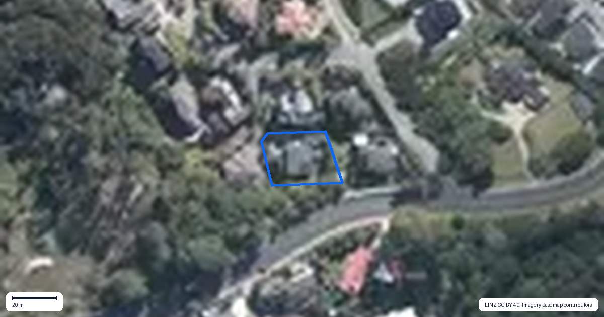 Property context map for 6 Hazel Glen, Bayview, Auckland