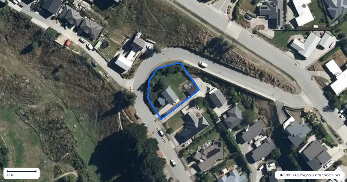 Property context map for 3 Redfern Terrace, Arthurs Point, Queenstown