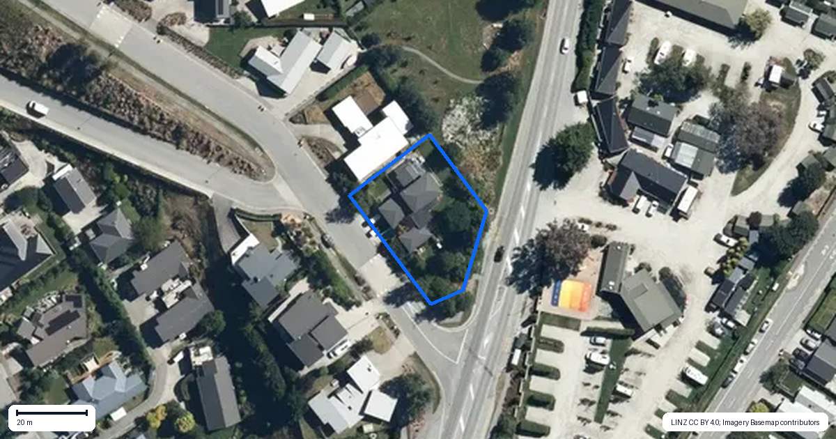 Property context map for 2 Morning Star Terrace, Arthurs Point, Queenstown