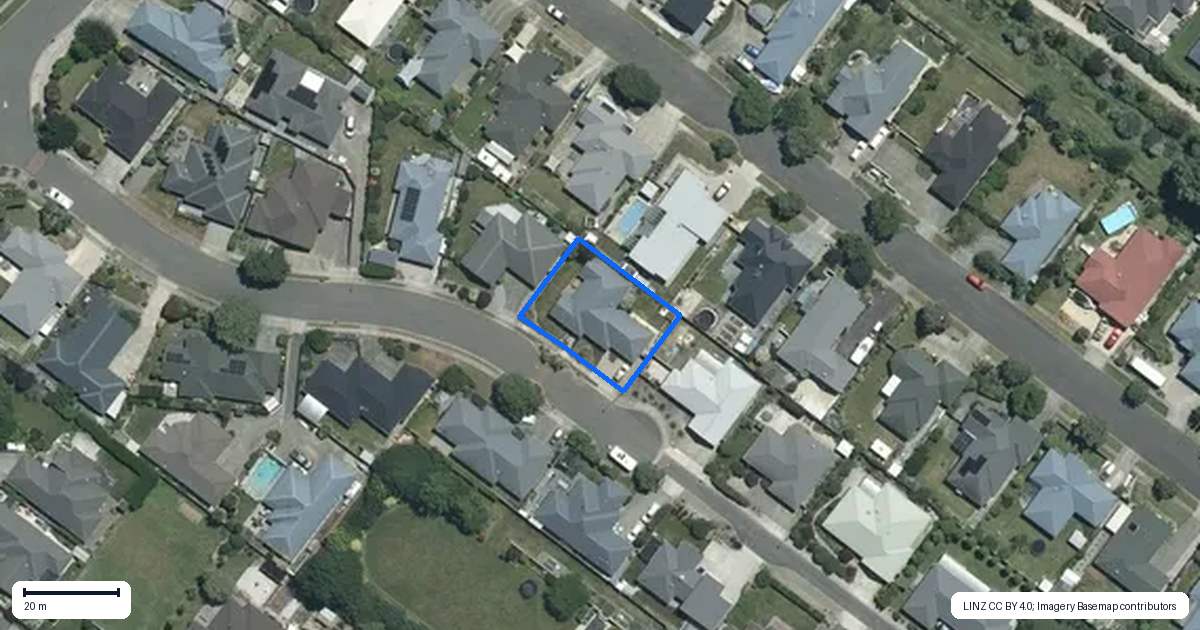 Property context map for 13 Hammill Grove, Stoke, Nelson