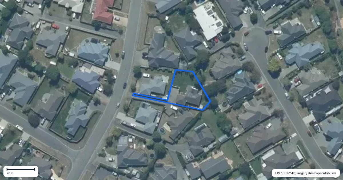 Property context map for 96A Renoir Drive, Rolleston