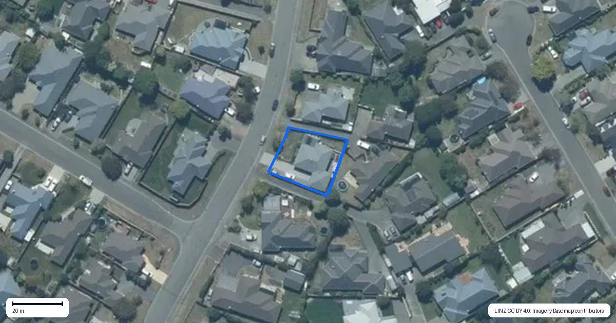 Property context map for 94 Renoir Drive, Rolleston