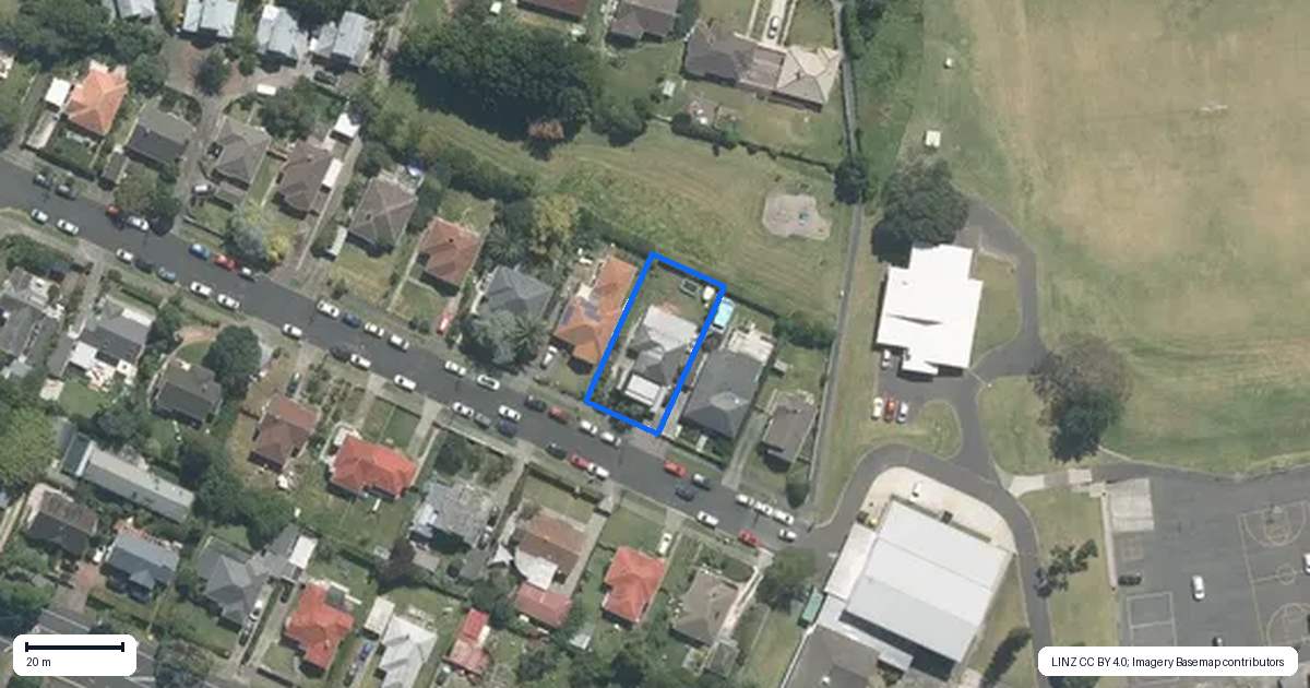 Property context map for 24 Moira Street, Ponsonby, Auckland