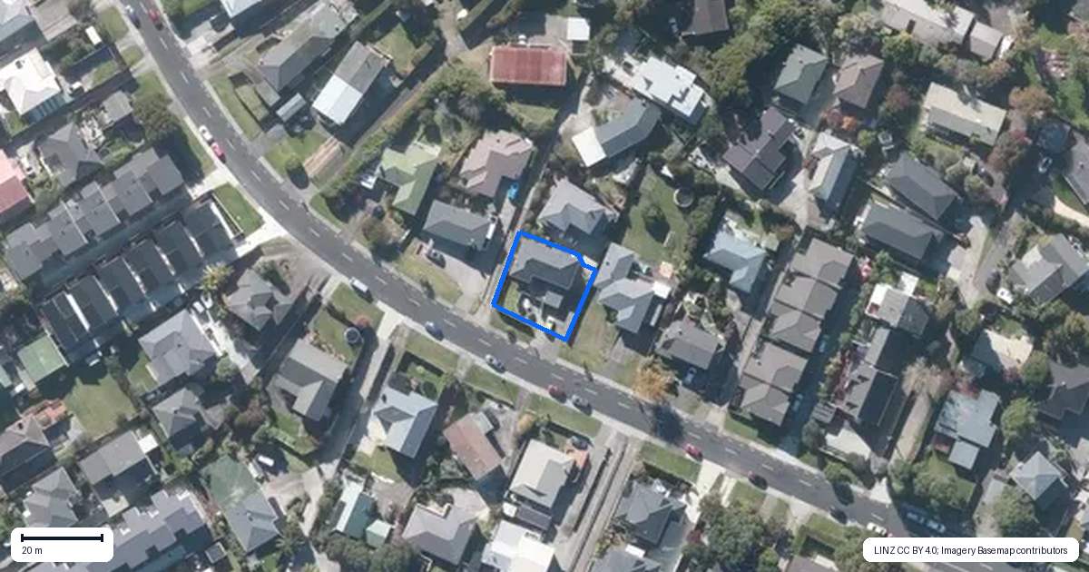 Property context map for 72 Nelson Street, Howick, Auckland