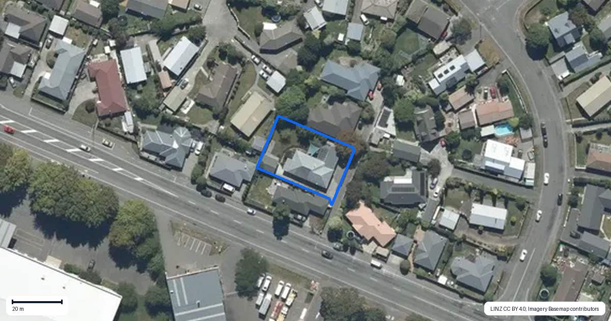 Property context map for 90 Buchanans Road, Hei Hei, Christchurch