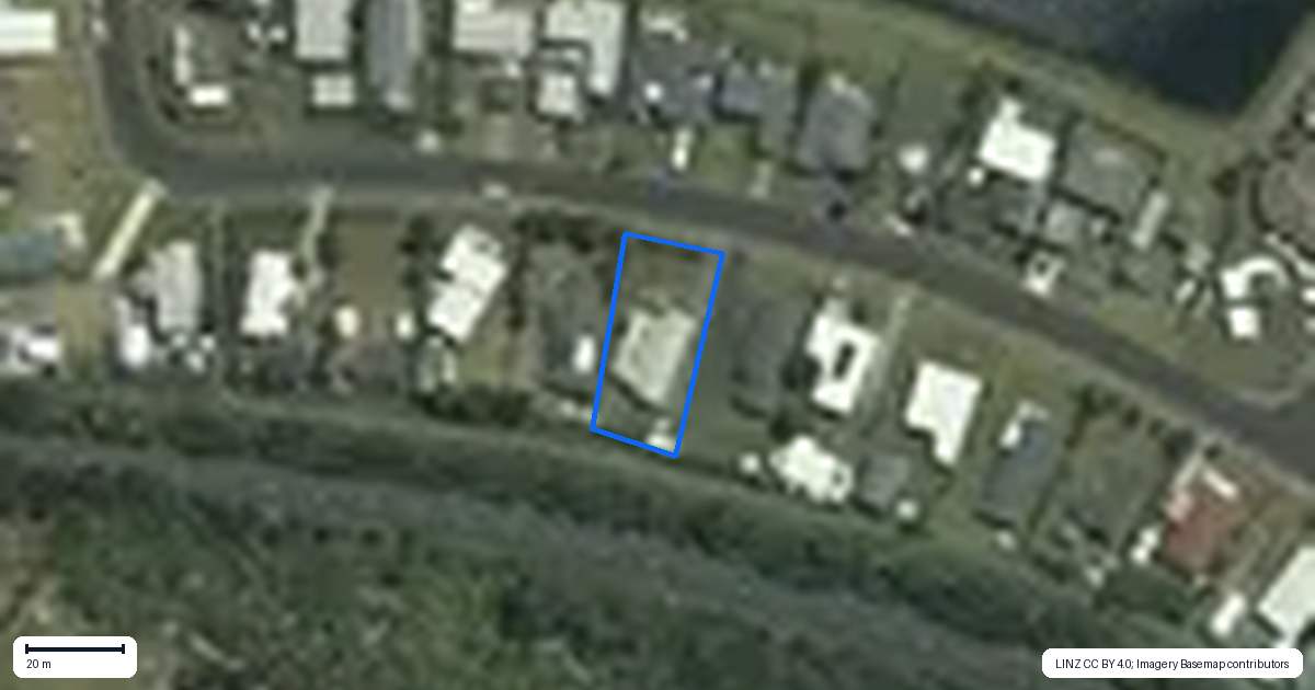 Property context map for 34 Scott Drive, Cooks Beach, Whitianga