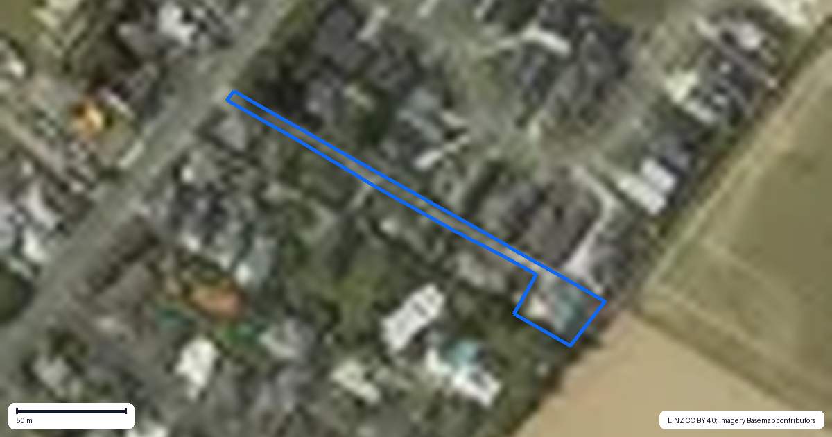Property context map for 10 Burnfield Way, Levin