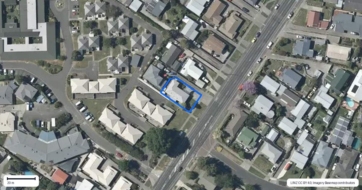 Property context map for 419 Gloucester Street, Taradale, Napier