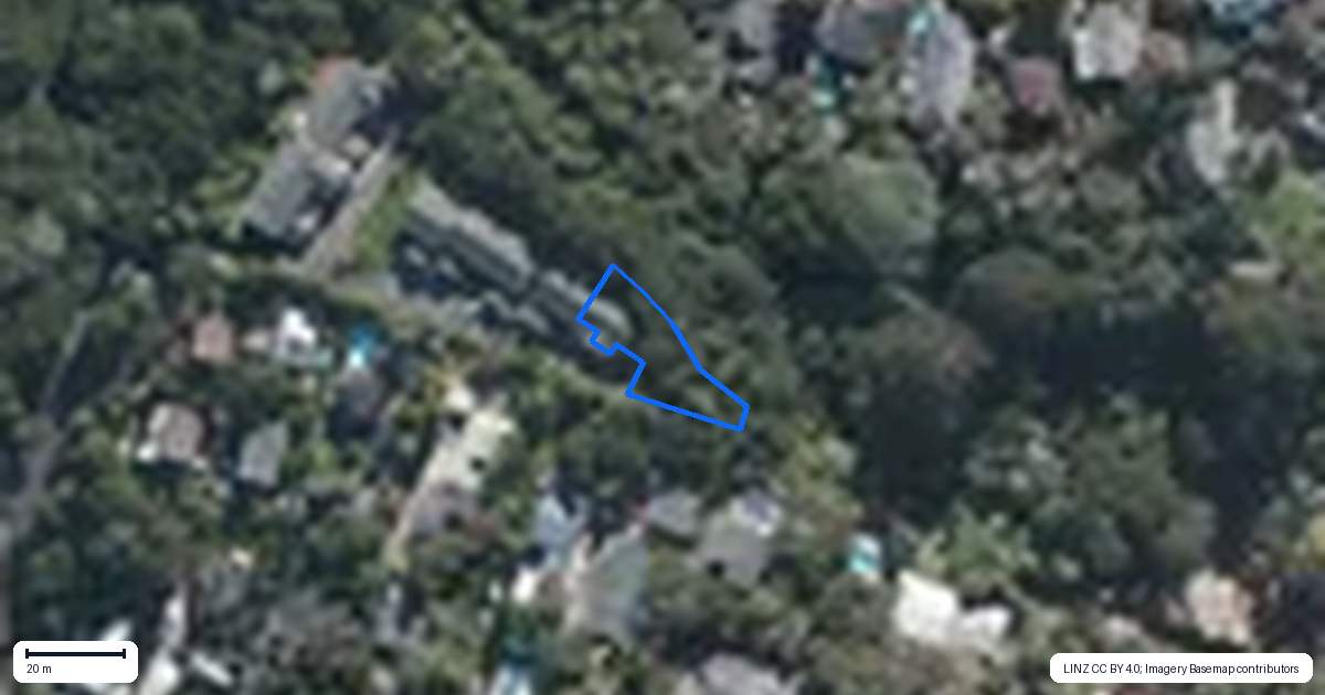 Property context map for 31 Soldiers Bay Place, Birkenhead, Auckland