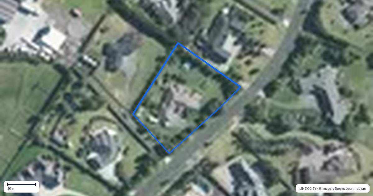 Property context map for 9 Millbrook Drive, Waiuku
