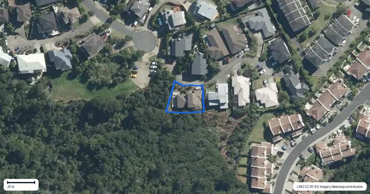 Property context map for 21 Carol Lee Place, Albany Heights, Auckland