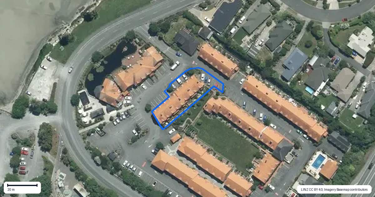 Property context map for 4/6 Quiet Woman Way, Monaco, Nelson