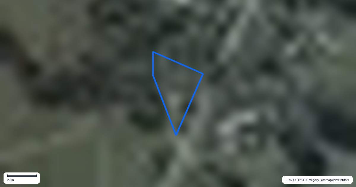 Property context map for 87 Western Valley Road, Little River
