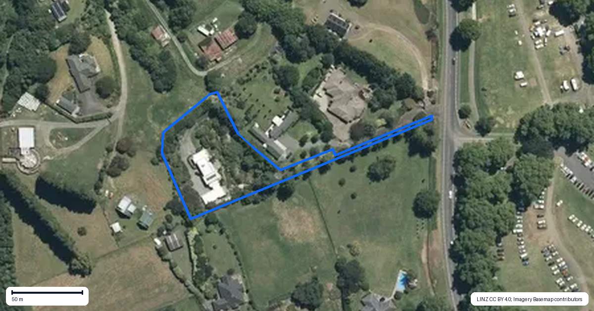 Property context map for 3/610 Maungatautari Road, Maungatautari, Cambridge