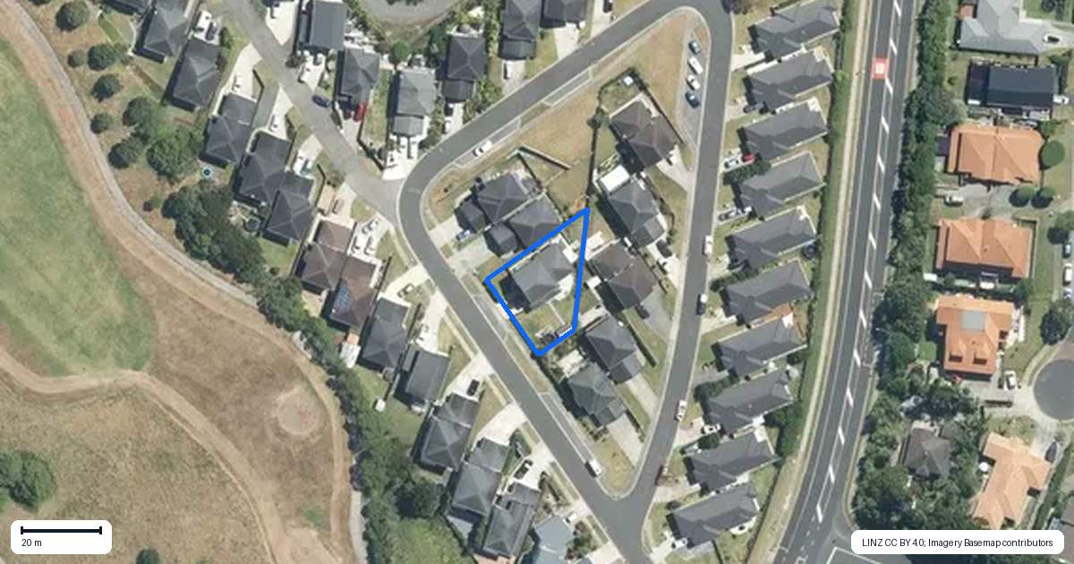 Property context map for 6 Maylee Crescent, Gulf Harbour, Whangaparaoa