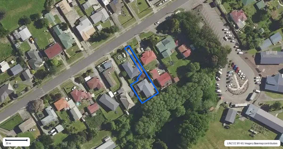 Property context map for 38B Bell Road, Western Heights, Rotorua