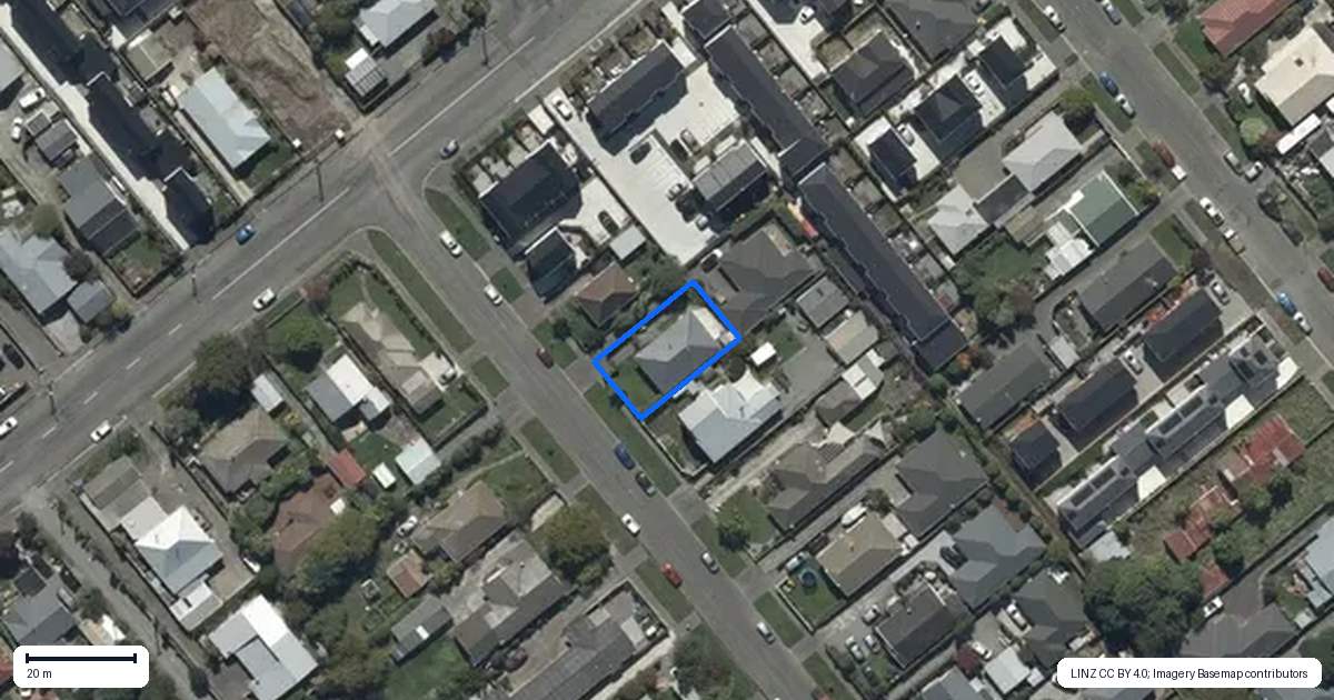 Property context map for 46 Plunket Street, Spreydon, Christchurch
