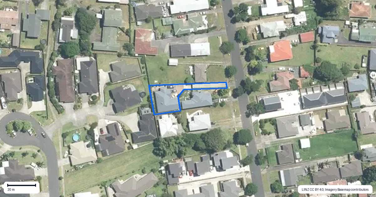 Property context map for 17A Collie Road, Pukekohe