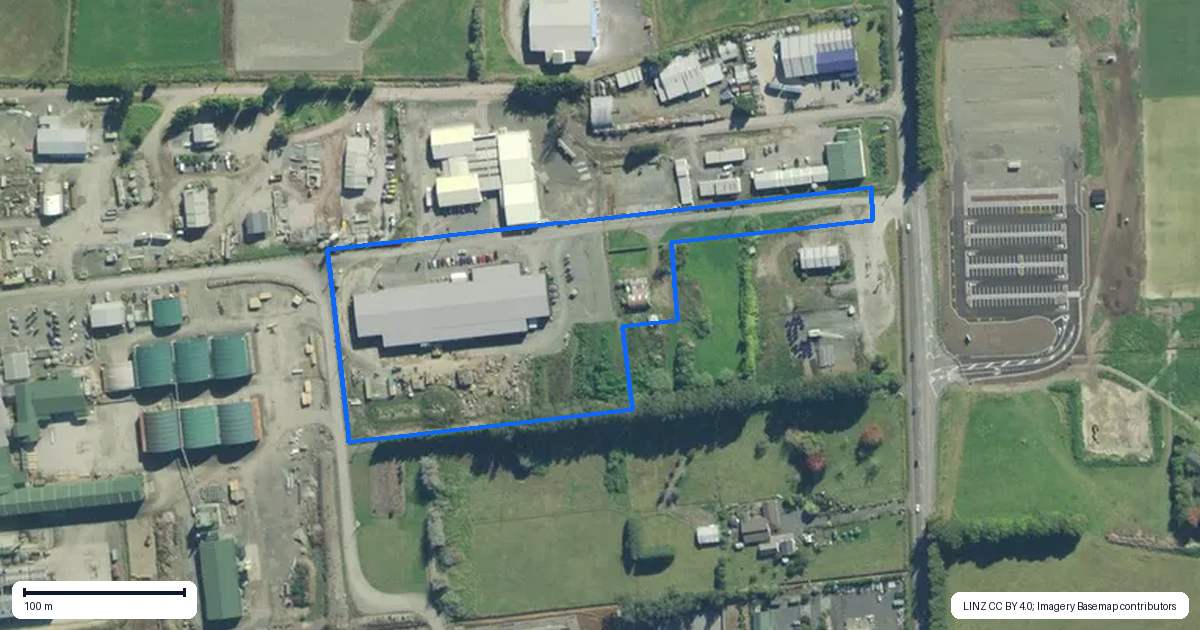 Property context map for 1945A State Highway 10, Waipapa