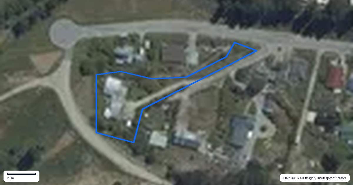 Property context map for 48 Kingan Road, Luggate, Wanaka