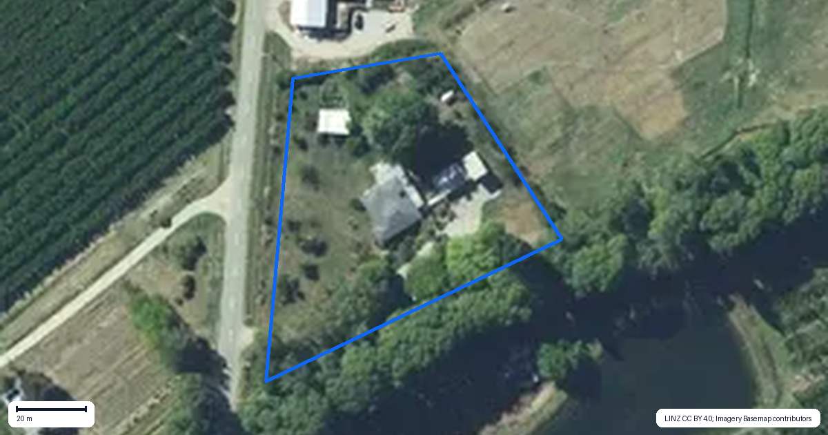 Property context map for 58 Hawley Road, Blackmans, Alexandra