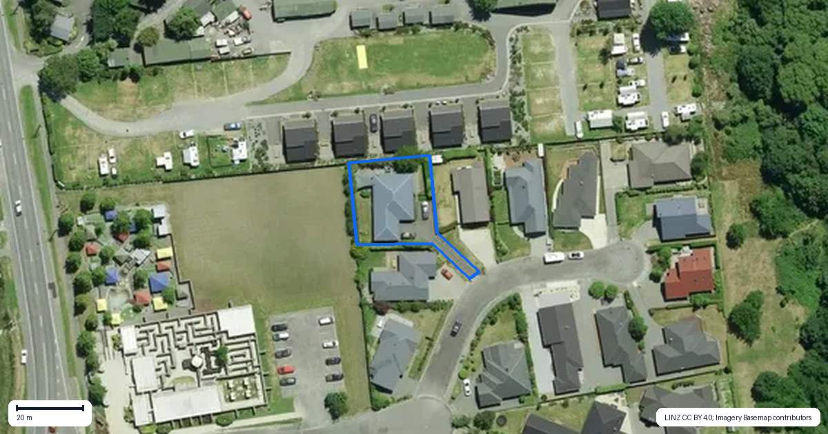 Property context map for 5 Hepburn Lane, Hanmer Springs