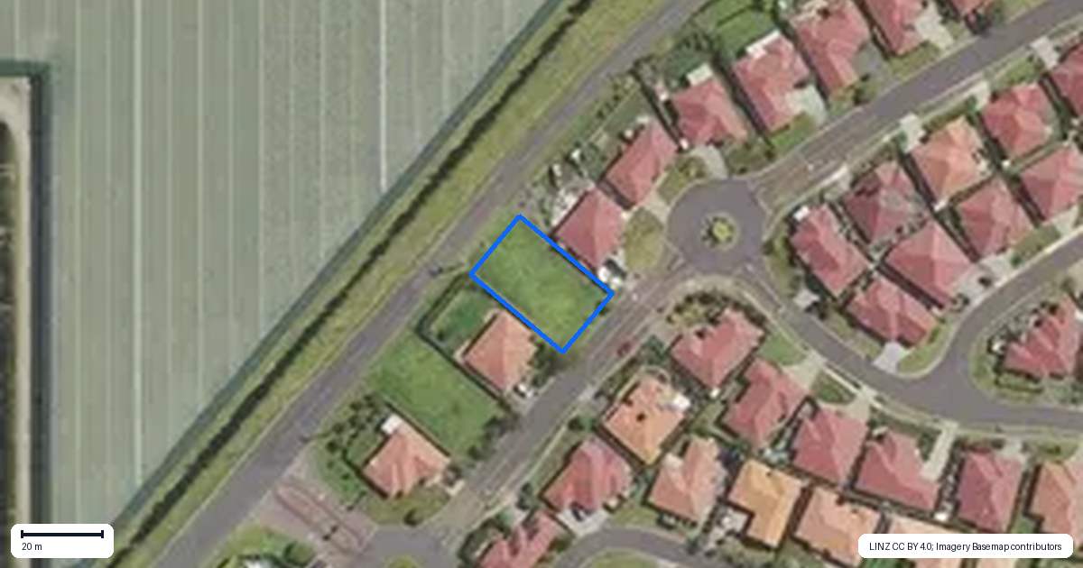 Property context map for 7 Ballantyne Way, Aongatete